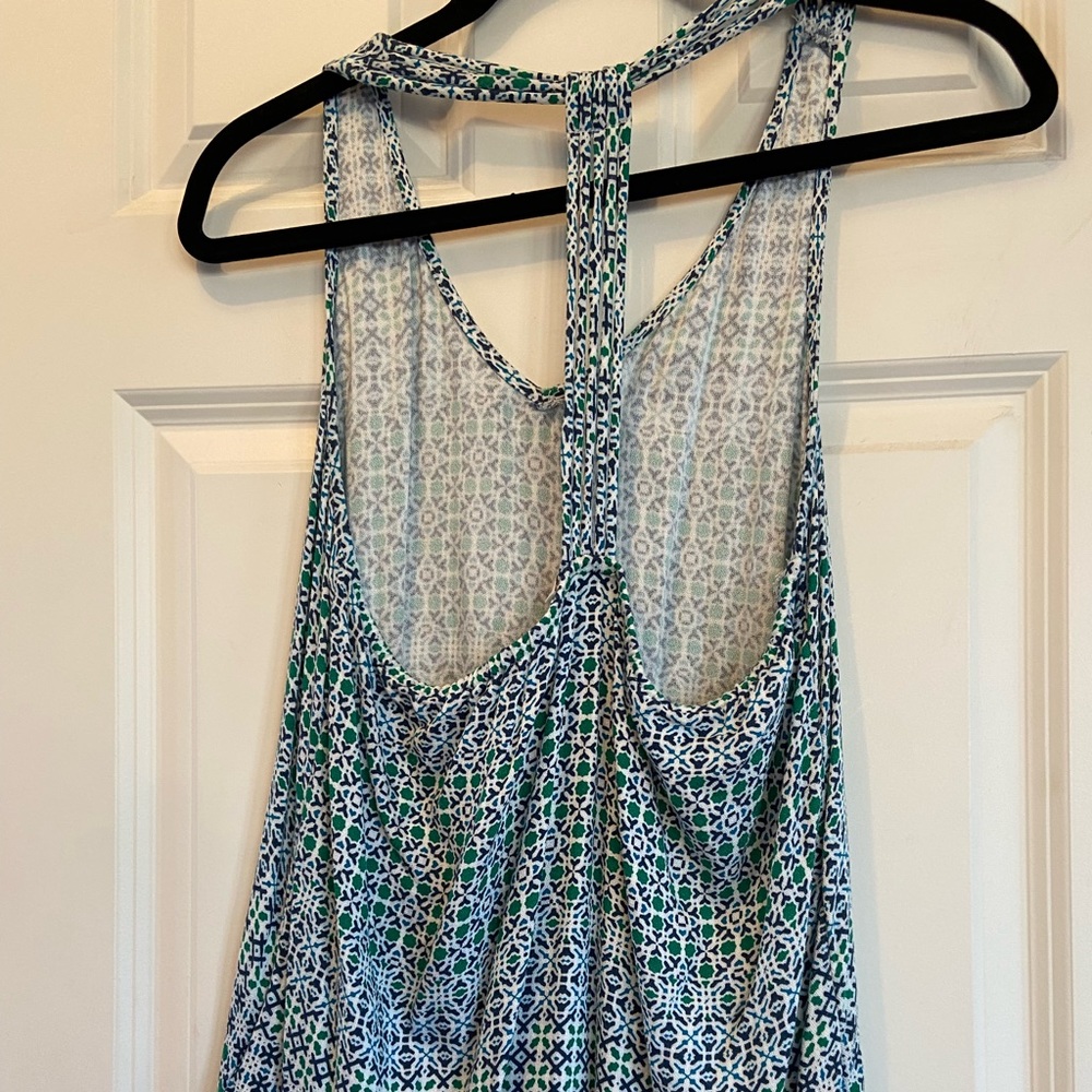 Ella Miss size Large, T tank top with elastic back